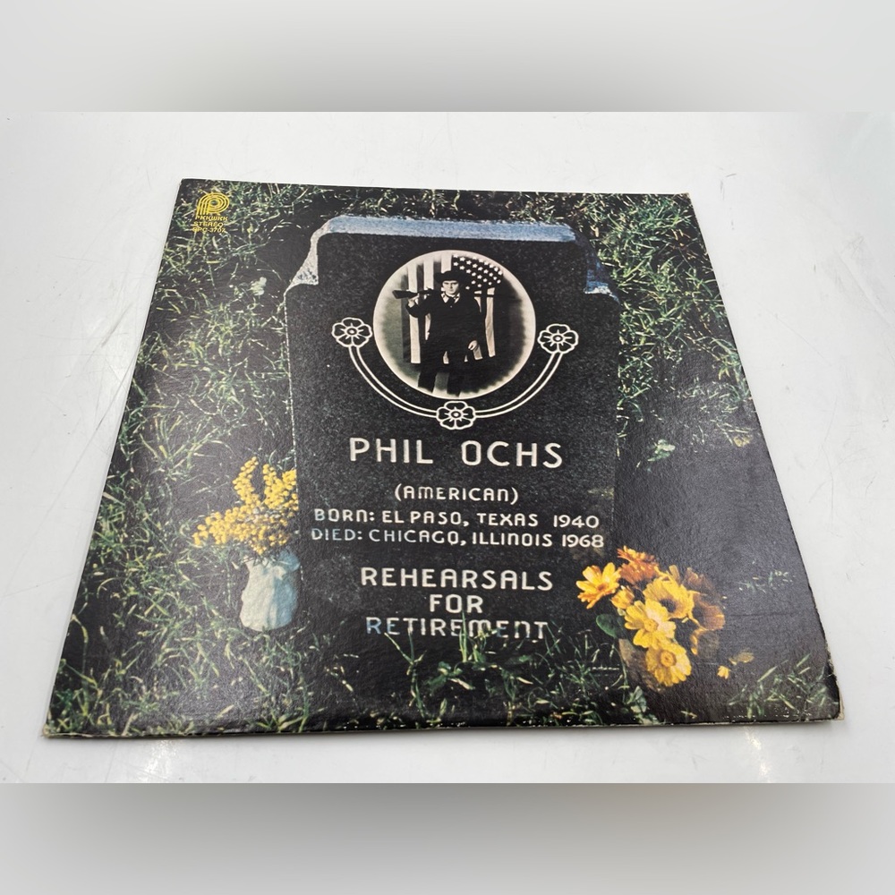 Phil Ochs - Rehearsals For Retirement 1979 USA LP Vinyl